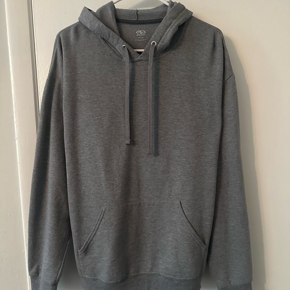 Athletic Works Gray Sweatshirt Hoodie Casual Wear